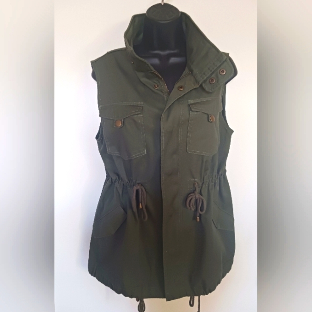 Army Green Utility Vest